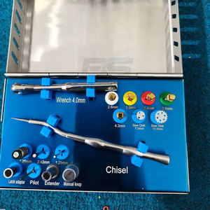 Kit de Expansión Ósea Dental, Instrumentos Quirúrgicos para Implantes, Acero Inoxidable, Herramientas Profesionales de Cirugía Oral, Accesorios para Taladro - Product Image 3