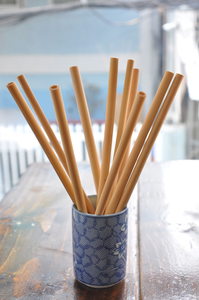 Pailles à boire en bambou Eco Lifestyle, design minimaliste et facile à nettoyer, pour tous les types de boissons, Blue Lotus Vietnam - Product Image 2