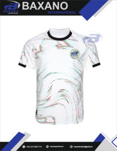 Camiseta de Fútbol Moderna con Estampado de Rayas, Transpirable, Ligera, de Secado Rápido, 100% Poliéster, Cuello en V, Personalizable para Equipos - Product Image 6