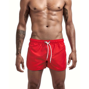 Short de bain décontracté pour homme personnalisé 2024, short de plage en polyester, séchage rapide, imperméable, taille élastique, logo sublimé au dos - Product Image 1