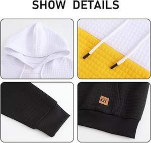 Sweat à capuche standard d'exportation haut de gamme confort, durabilité fiable et style contemporain pull à capuche luxe doux, tissu solide - Product Image 4