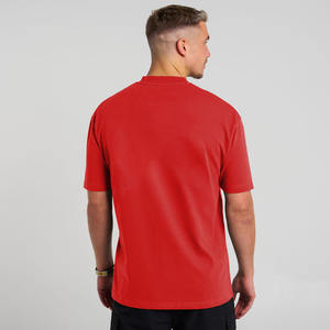 Camisetas Deportivas de hombre pesado con logotipo personalizado 100% algodón camiseta de gimnasio de gran tamaño ropa deportiva de peso pesado para hombre 40% algodón - Product Image 1