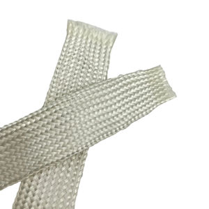 Fundas de Cable Duraderas GSF, Resistentes a Altas Temperaturas, de Fibra de Sílice Trenzada, Funda de Fibra de Sílice Tejida para Altas Temperaturas - Product Image 1