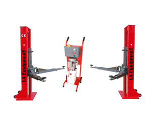 Nacelle-ciseaux élévatrice mobile, pour voitures, deux vérins, 3000kg - Product Image 1