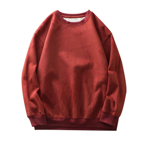 เสื้อสเวตเชิ้ตคอกลมผู้ชาย พรีเมียม ผ้าฝ้าย 100% เนื้อสัมผัสคล้ายขนสัตว์บางเบา ระบายอากาศได้ดี สไตล์ลำลอง สตรีทแวร์ ขายส่ง - Product Image 6