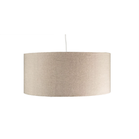 PineCraft International OEM Lampe suspendue double en tissu LED moderne de haute qualité personnalisée 3500K blanc chaud pour salon