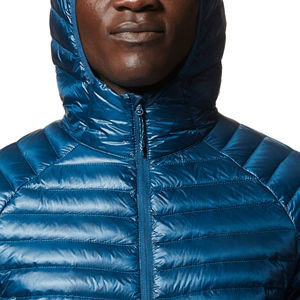 Veste d'homme de luxe imperméable de marque personnalisée OEM, vêtements pour hommes grande taille, manteaux légers à capuche pour l'hiver, veste pour hommes - Product Image 4