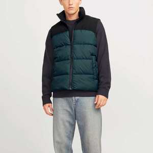 Gilet matelassé unisexe décontracté à capuche sans manches, haute performance, respirant, imperméable, en toile, coupe-vent, élégant, coupe moderne, personnalisable - Product Image 4