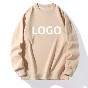 Nouveauté, logo personnalisé, sweat-shirt unisexe en coton lourd uni teint en hiver, pour hommes et femmes, sports de plein air, sweat-shirt chaud anti-boulochage - Product Image 6