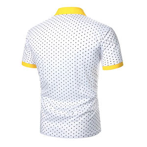 Respirant promotionnel polos qualité mode goutte épaule manches courtes Polo t-shirt coton sécurité Original pour hommes - Product Image 4