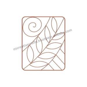 Apportez l'âme de la nature dans votre maison avec une collection d'art mural en métal pour la décoration du salon - Product Image 2