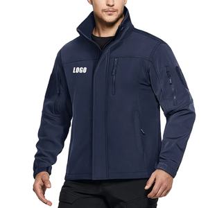 Veste polaire tactique d'extérieur personnalisée coupe-vent Softshell imperméable pour hommes veste polaire de pêche randonnée pour homme - Product Image 1