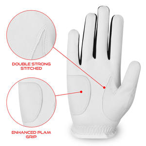 Guantes de Golf de Cuero Premium para Hombre y Adulto, Producto Duradero y Transpirable, de Tacto Ultra Suave, para Exteriores - Product Image 4