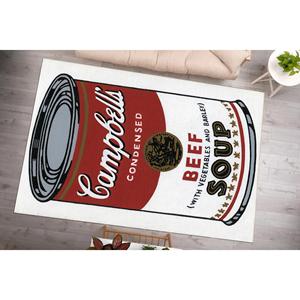 Tapis imprimé fantaisie pour espace de vie moderne et cuisine, tapis gobelin - Product Image 2