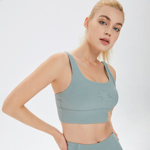 Vêtements de sport de gymnastique personnalisés pour femmes, vêtements d'entraînement, ensemble de fitness actif, nouveau design, vente en gros de vêtements de yoga à motif solide - Product Image 5