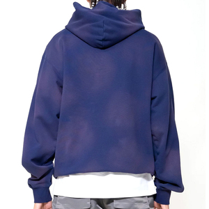 เสื้อฮู้ดดี้ผ้าฟลีซคอตตอน 100% ปักลายดีไซน์ใหม่สำหรับฤดูหนาว สีซีดแบบซันเฟด แห้งเร็ว ระบายอากาศดี รับผลิตตามสั่ง บริการขายส่งและ OEM - Product Image 3