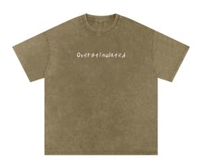 Nuevo estilo, camisetas Vintage de alta calidad para hombre, camiseta lavada con ácido con logotipo personalizado para hombre, camisetas antibolitas en blanco de algodón 100% - Product Image 6