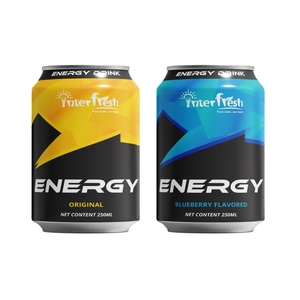 INTERFRESH//OEM Private Label Energy <b>Drinks</b> Original Flavor Beverage OEM Label Caffeine Carbonate Vietnam Hot Selling High - Product Image 5