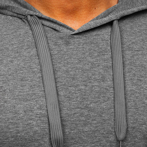 Offre Spéciale chemise de sport légère pour hommes T-shirt de fitness d'entraînement personnalisé avec capuche quantité minimale de commande bas motif solide T-shirts à capuche pour hommes - Product Image 6