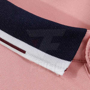 Haute qualité coton hommes pour Polo T-Shirt nouveauté à manches courtes broderie solide motif Jersey à la mode vente en ligne - Product Image 3