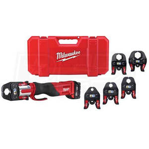 Herramientas de Prensado Compactas SUB de Fuerza Lógica, NUEVAS Y MÁS VENDIDAS, Kit de Herramientas Hidráulicas 2673-22, Accesorios de Prensado Premium - Product Image 1