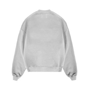 Sweat-shirt coupe décontractée pour homme avec logo personnalisé épaules tombantes Streetwear Look lourd 100 coton à manches longues - Product Image 4