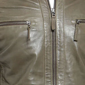 Wholesale Price Hot Selling 2025 New Style Winter Leather <b>Jackets</b> for <b>Men</b> <b>Letter</b> Pattern Front Logo - Product Image 6