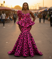 Tela de Algodón Estampada con Cera Africana, Patrones Vibrantes, Prendas Tradicionales, Tela para Paños, Suministro Textil, OEM, ODM, Exportación Hitjem