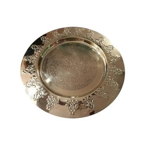 Best Quality Eco-Friendly Stainless Steel Charger Plate Customized Design Engagement Party <b>Dinnerware</b> Hot Selling - Product Image 6