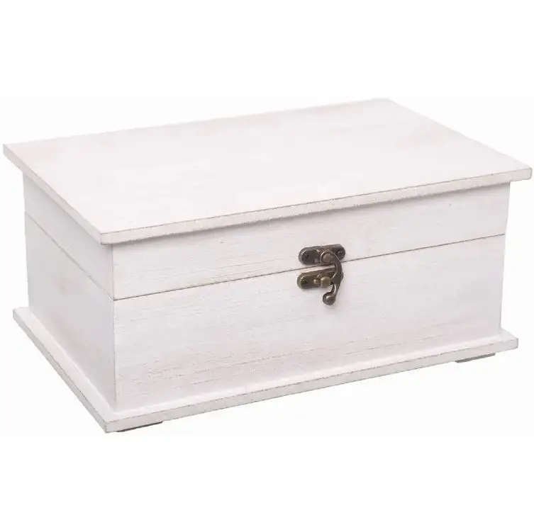 Nuova scatola di memoria in legno confezione regalo decorativa per la cucina di casa matrimonio scatola di immagazzinaggio di gioielli di natale quantità all'ingrosso