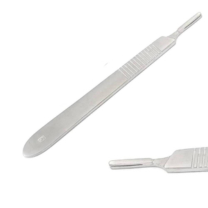 Manche de scalpel durable n ° 3 pour la dissection et la formation médicale avec conception ergonomique utilisée dans la dissection d'échantillons. - Product Image 2