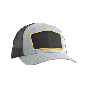 Casquette promotionnelle structurée, casquette de camionneur à profil élevé, panneau frontal en mousse, snapback réglable, maille respirante - Product Image 5