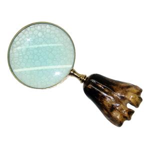 2025 nouveau Design oeil verre Vintage laiton bonne qualité artisanat indien article Antique Bronze couleur loupe fonction lecture - Product Image 1