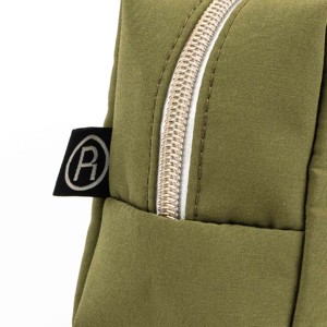 Lightweight Nylon and Polyester Travel Bag with Waterproof Features and Zippered <b>Cosmetic</b> <b>Storage</b> Pockets - Product Image 6