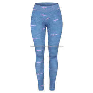 2025 mallas de Yoga para gimnasio informales de la mejor calidad para mujer, venta al por mayor, entrenamiento atlético, Fitness, sublimación personalizada, transpirables - Product Image 1