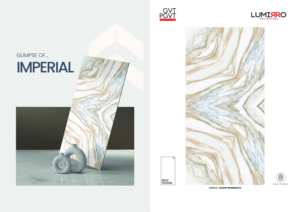 Dalles en porcelaine effet onyx naturel, finition brillante, 600x1200mm, luxe, grand format, décoration de villa, mur et sol - Product Image 4