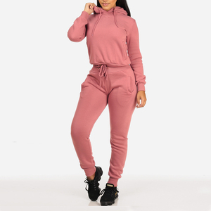 Nouveau survêtement d'entraînement d'hiver pour femmes en deux pièces, taille plus, réversible, avec logo personnalisé, élégant - Product Image 2