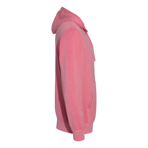 Sweat à capuche vintage délavé à l'acide pour hommes 100% coton polaire respirant 450 GSM éponge bouffée XS-2XL pull manteau d'hiver en gros - Product Image 4
