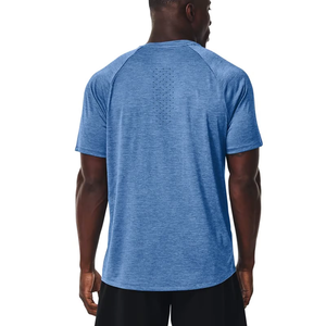 Wholesale Active Wear Cotton Polyester <b>T</b> <b>shirt</b> For Men Custom Logo Sportswear <b>Tights</b> Training <b>T</b> Shir Short Sleeve O-<b>Neck</b> - Product Image 2