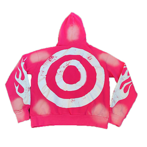 Ensemble de survêtement personnalisé pour hommes, 100% coton, impression numérique, lettre graphique, pantalon de survêtement et sweat à capuche - Product Image 3