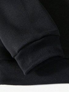 Sweat à capuche à manches longues imprimé toile d'araignée style gothique occidental automne 2026 - Product Image 3