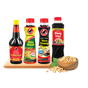 Nam Duong Sauce de soja foncée Bouteille de 500ml Goût sucré salé Sans additifs Supplément de fer concentré Échantillon gratuit vietnamien sain - Product Image 6