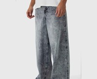 Jeans Rectos Personalizables al por Mayor para Hombre, Ropa Urbana, Transpirables, Ecológicos, de Secado Rápido, para Primavera, Verano, Otoño e Invierno, 100% Sólidos