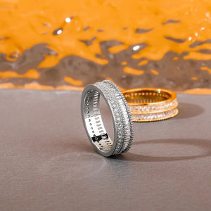 925 Sterling Silver Fine Jewelry Hip Hop Ring Hommes Lab Grown Jewelry Ring Iced Out vvs Diamonds For Men - Product Image 3