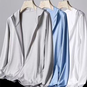 Chaqueta de Hombre para Exteriores, Protección Solar, Malla Transpirable, Protección UV, con Logotipo Personalizado Bordado, Precio de Fábrica en China y Bangladesh - Product Image 3