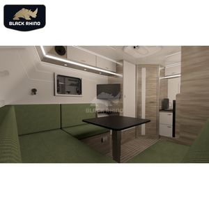 Remolque de acampada de techo duro, ligero, plegable, Mini Campingcar T11 4x4, almacenamiento de campamento personalizado de Malasia galvanizado - Product Image 3