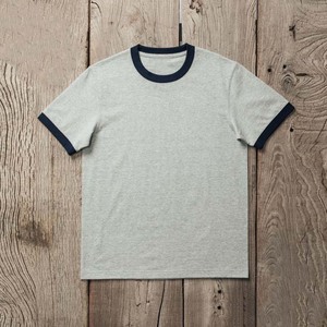 Camiseta Ringer para hombre, ropa de talla grande, estilo callejero, 100% de algodón, manga corta, ropa informal de verano, camisas de gran tamaño para hombre - Product Image 4