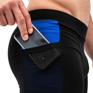 Taille haute hommes collants course guêtres pantalon Athelete Leggings léger respirant Compression pantalon Fitness Leggings - Product Image 5