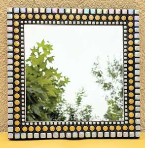 Silver <b>mosaic</b> <b>mirror</b>,round <b>mosaic</b> <b>mirror</b> - Product Image 5