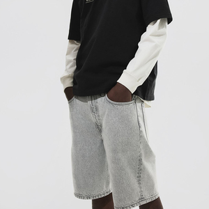 Prix ajustable Short en jean pour homme anti-rides qualité supérieure respirant léger Short en jean pour homme entièrement personnalisé - Product Image 6